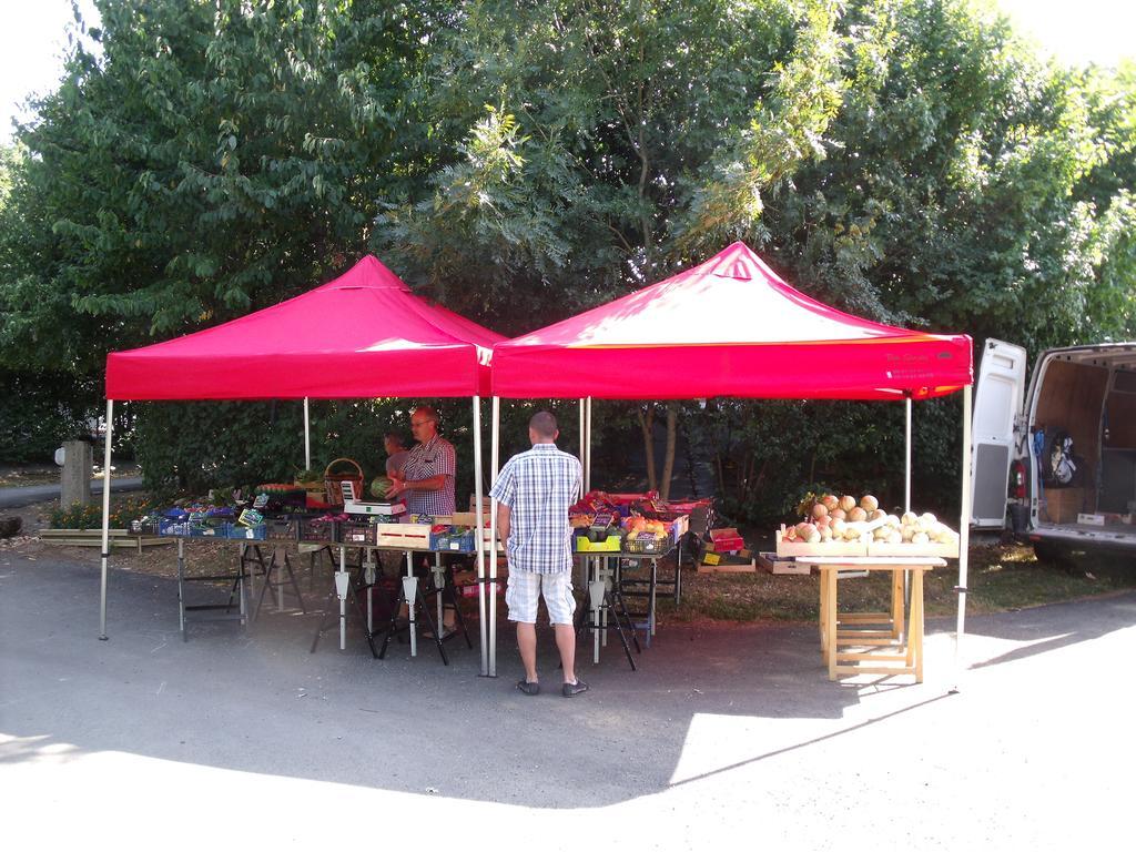 Camping Des Rulieres Ξενοδοχείο Saint-Valérien Εξωτερικό φωτογραφία